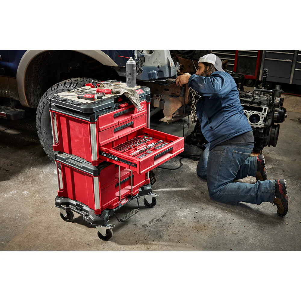 Milwaukee PACKOUT 3-Drawer Tool Box - Image 7