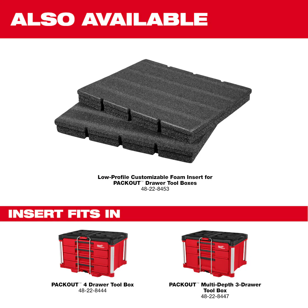 Milwaukee PACKOUT 4-Drawer Tool Box - Image 10