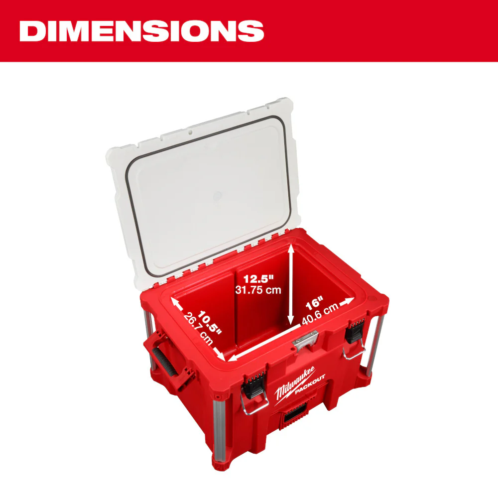 Milwaukee PACKOUT 40QT XL Cooler - Image 4