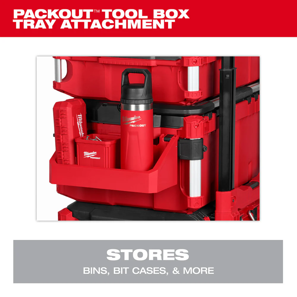 Milwaukee PACKOUT™ Tool Box Tray Attachment - Image 5