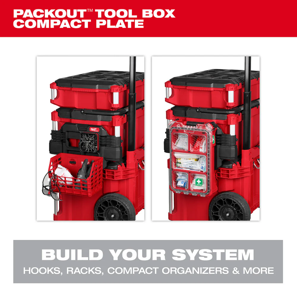 Milwaukee PACKOUT™ Tool Box Compact Plate - Image 3