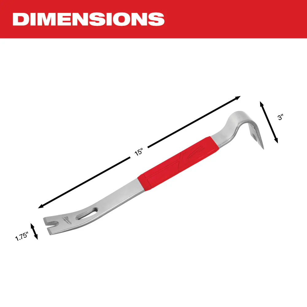 Milwaukee 15" Pry Bar - Image 3