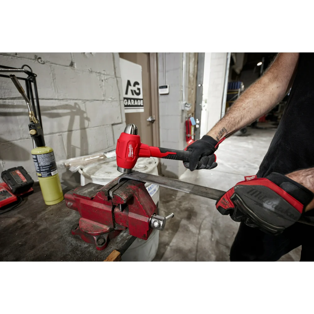 Milwaukee 32oz. Dead Blow Ball Peen Hammer - Image 4