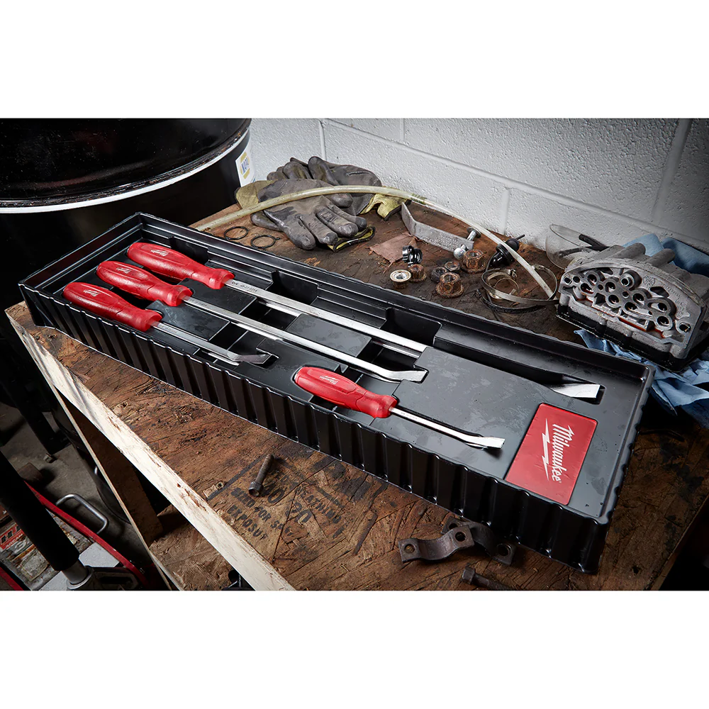 Milwaukee 4PC Pry Bar Set - Image 9