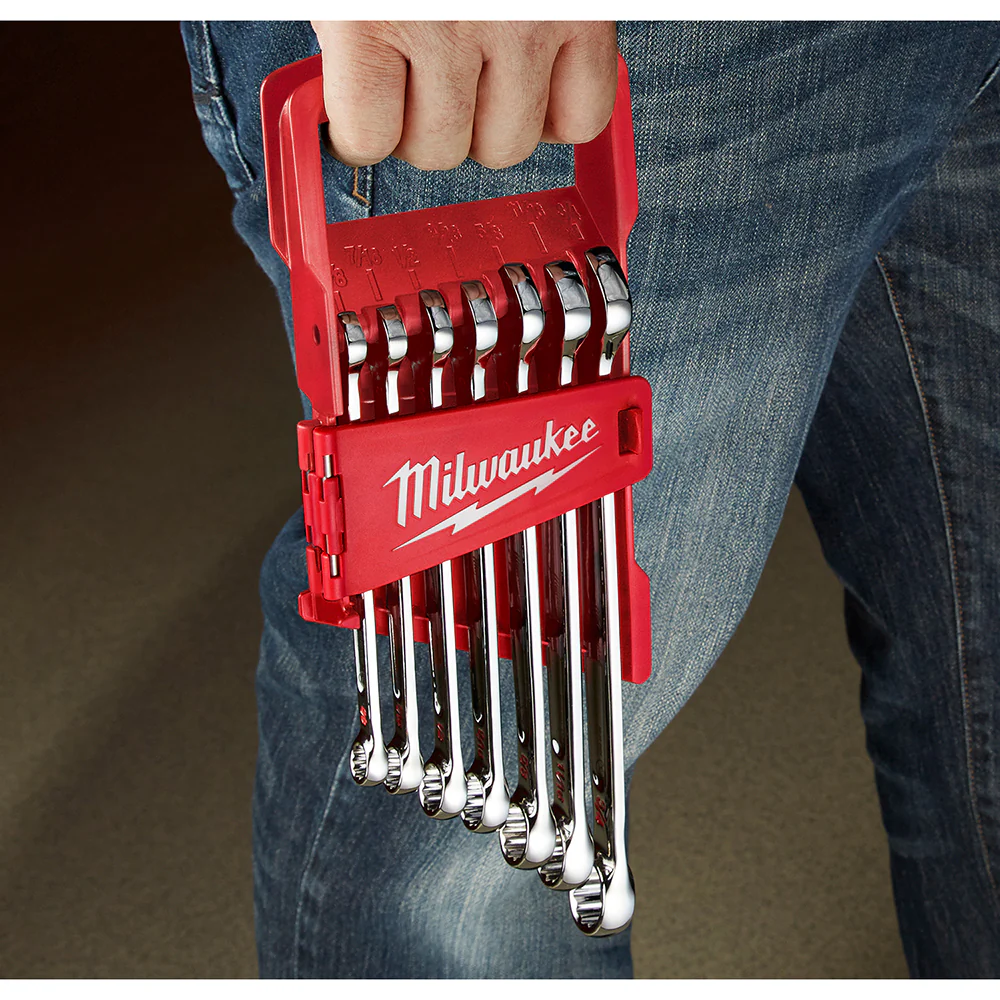 Milwaukee 7-Piece Combination Wrench Set - SAE - Image 9