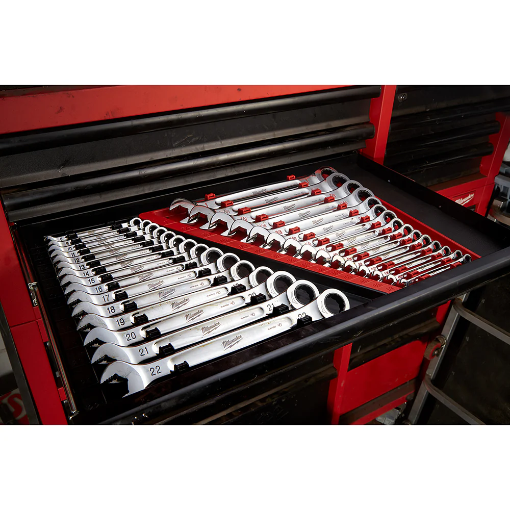 Milwaukee 15PC Ratcheting Combination Wrench Set - SAE - Image 10