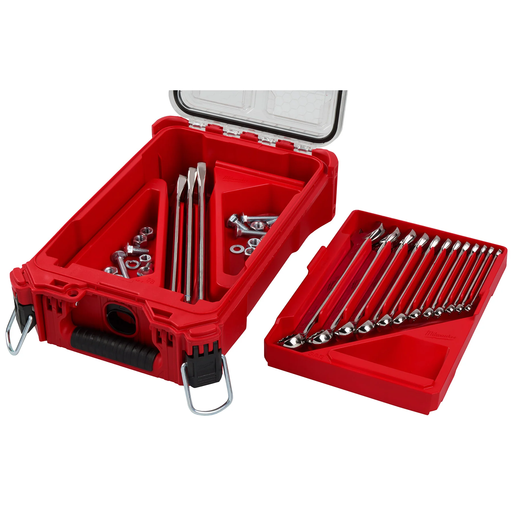 Milwaukee 15 pc. SAE Combination Wrench Set w/ PACKOUT™ Compact Organizer - Image 3
