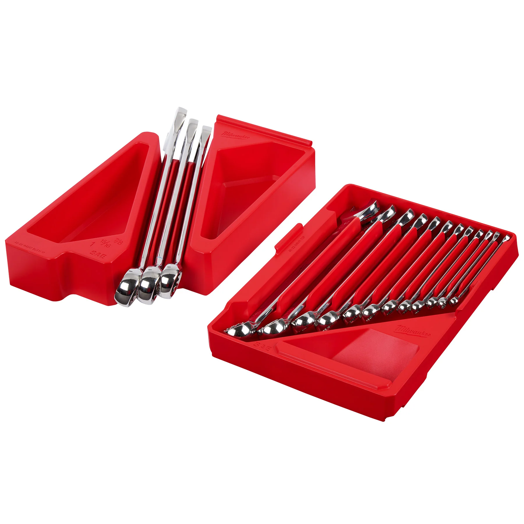 Milwaukee 15 pc. SAE Combination Wrench Set w/ PACKOUT™ Compact Organizer - Image 5