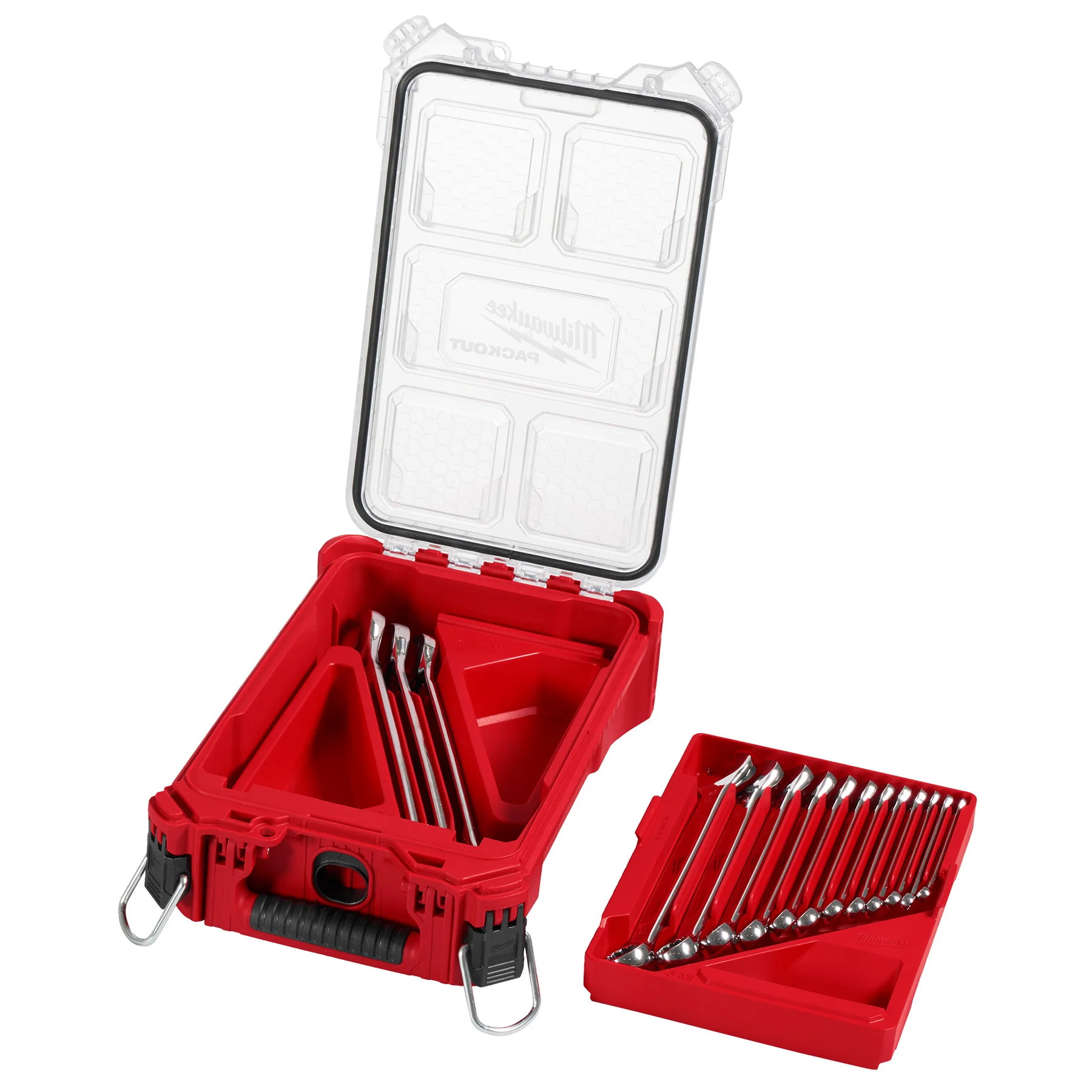 Milwaukee 15 pc. SAE Combination Wrench Set w/ PACKOUT™ Compact Organizer - Image 7