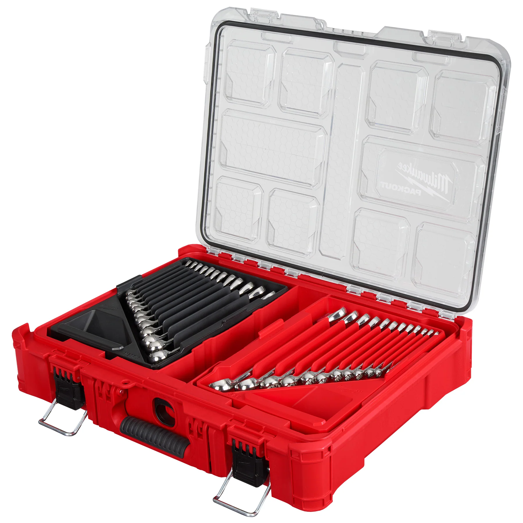 Milwaukee 30 pc. Metric & SAE Combination Wrench Set w/ PACKOUT Organizer - Image 4