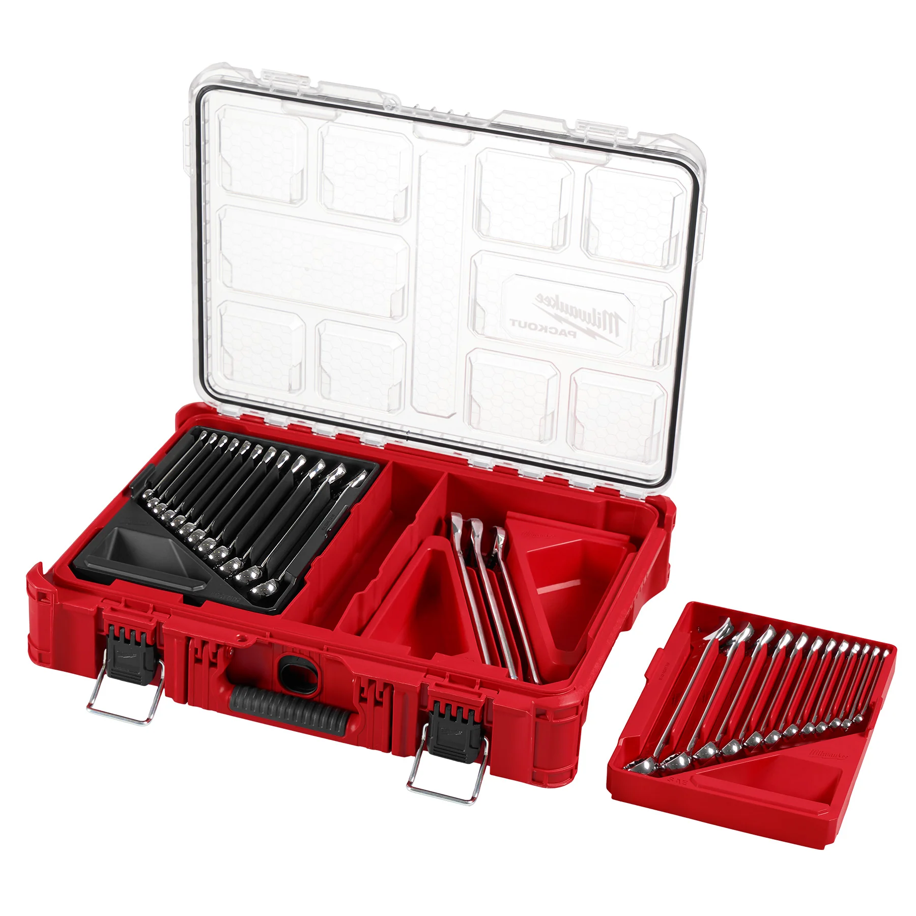 Milwaukee 30 pc. Metric & SAE Combination Wrench Set w/ PACKOUT Organizer - Image 5