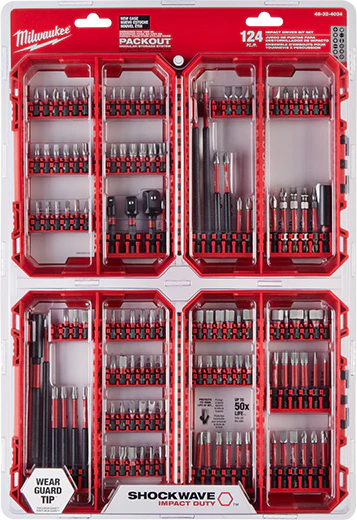 Milwaukee SHOCKWAVE 124 pc. Impact Duty™ Driver Bit Auto Set - Image 2