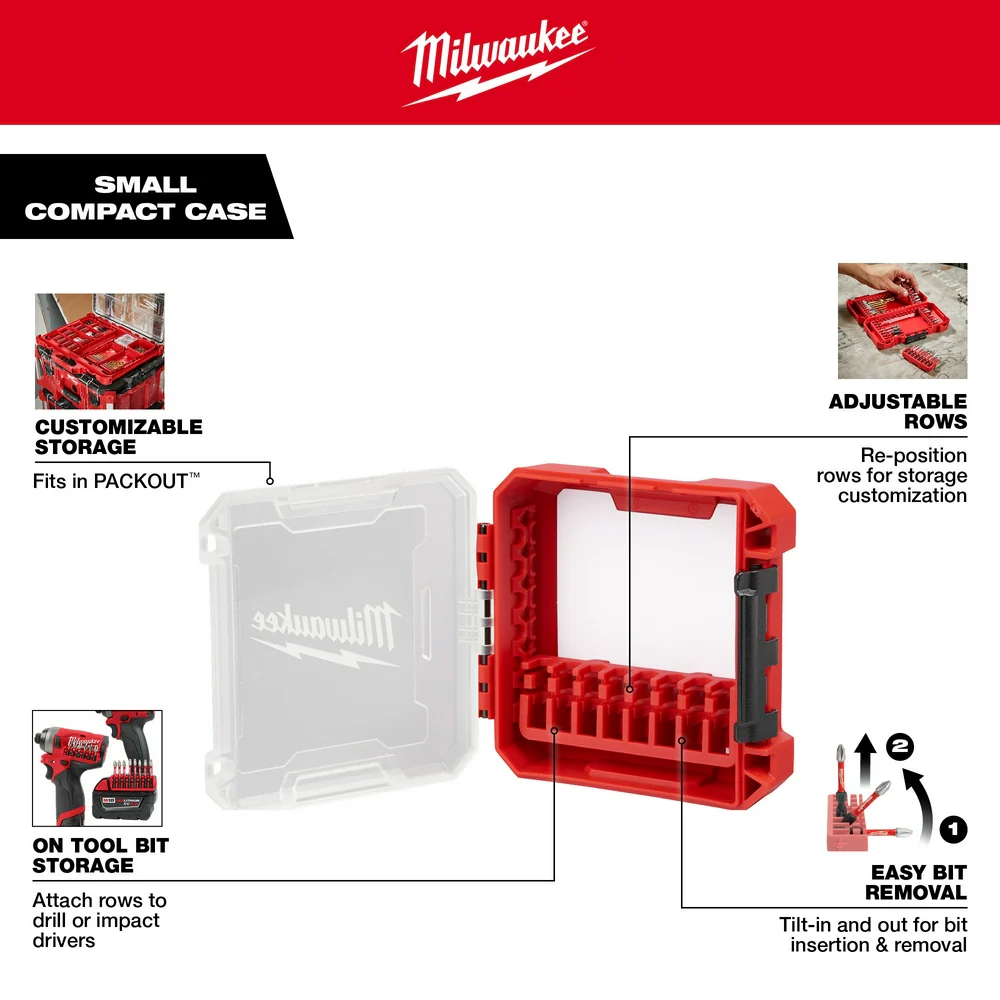 Milwaukee SHOCKWAVE Impact Duty Driver Bit Set - 13 pc. - Image 7