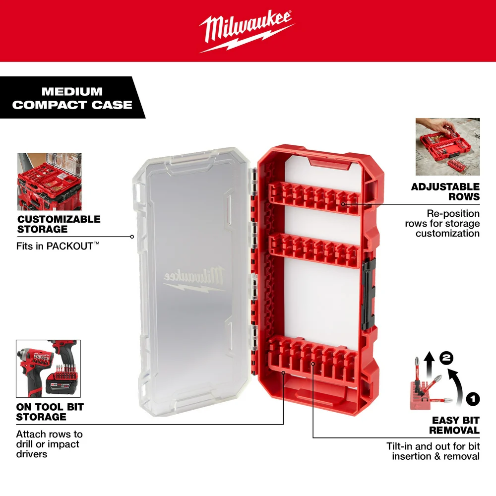 Milwaukee SHOCKWAVE 18-Piece Impact Duty Driver Bit Set - Image 7