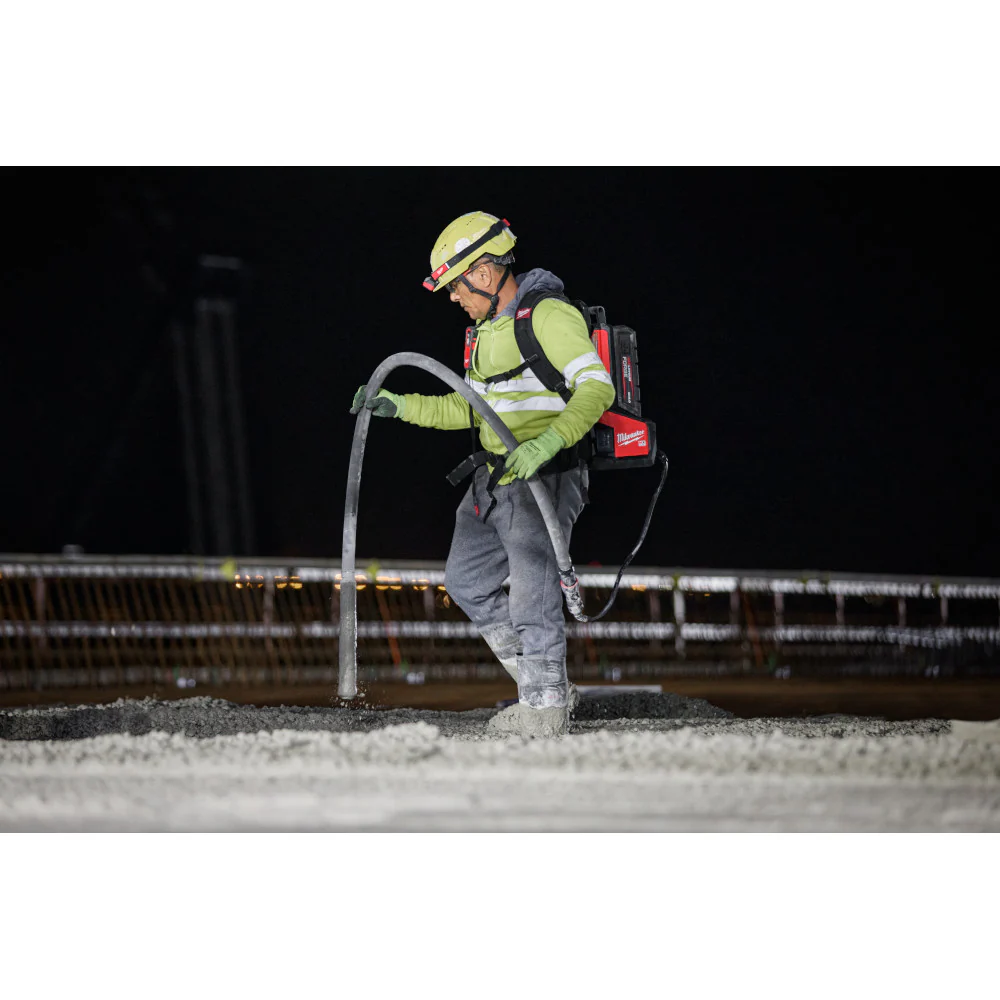 Milwaukee MX FUEL™ High Cycle Concrete Vibrator 7' Whip w/ 2.25" Head - Image 2