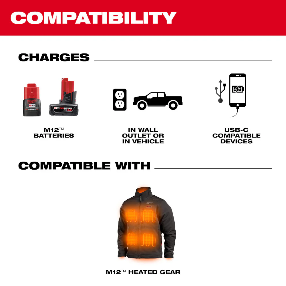 Milwaukee M12™ TOP-OFF™ Power Supply and Charger - Image 6