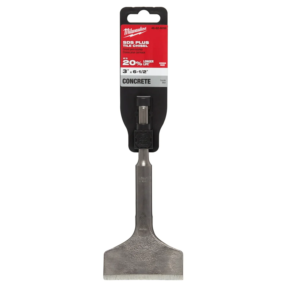 Milwaukee SDS Plus Tile Chisel - 3" x 6" - Image 4