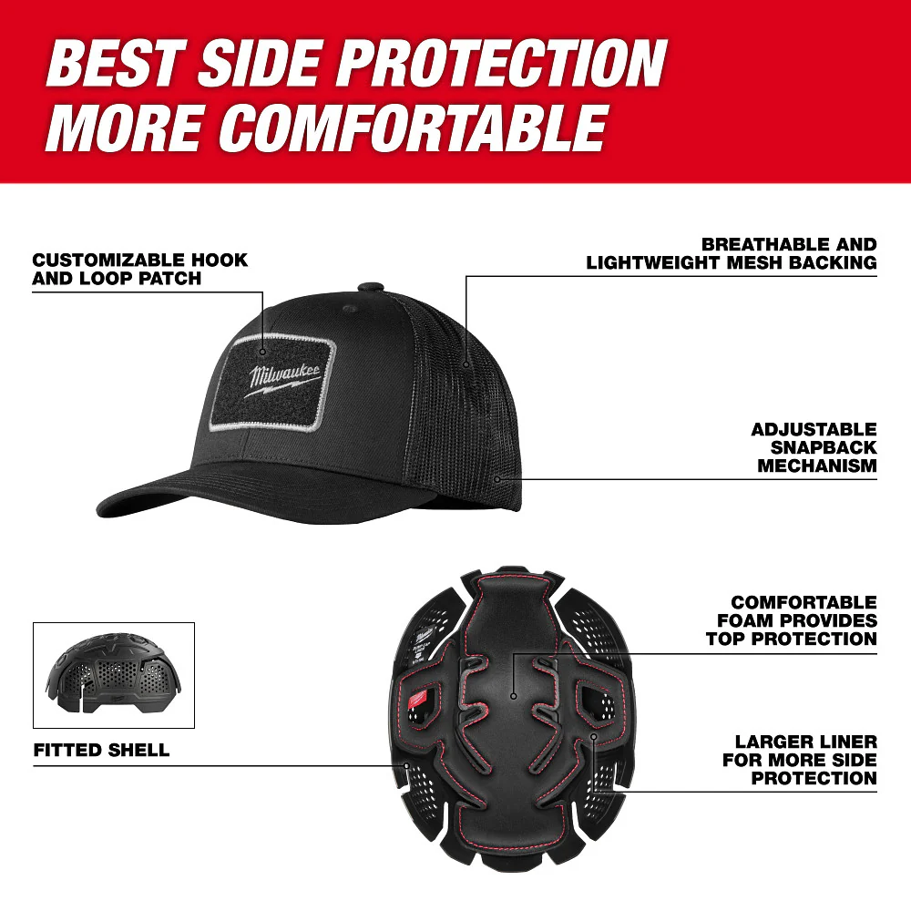 Milwaukee Snapback Bump Cap - Image 2