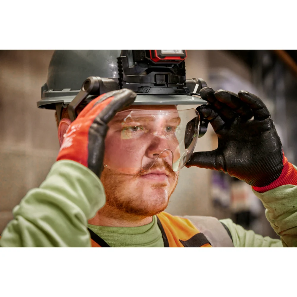 Milwaukee BOLT™ Clear Dual Coat Lens Eye Visor - Image 9