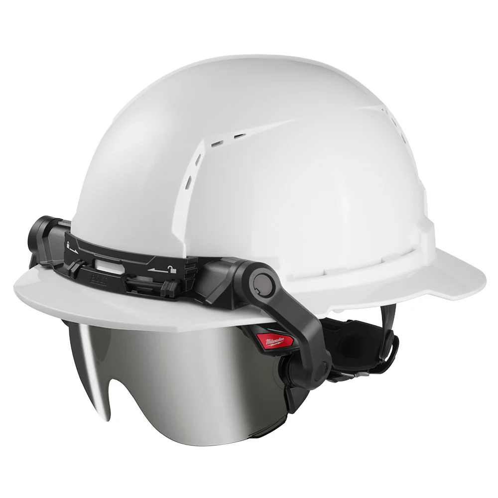 Milwaukee BOLT Mirrored Dual Coat Lens Eye Visor - Image 2