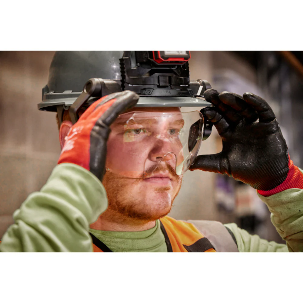 Milwaukee BOLT Mirrored Dual Coat Lens Eye Visor - Image 5