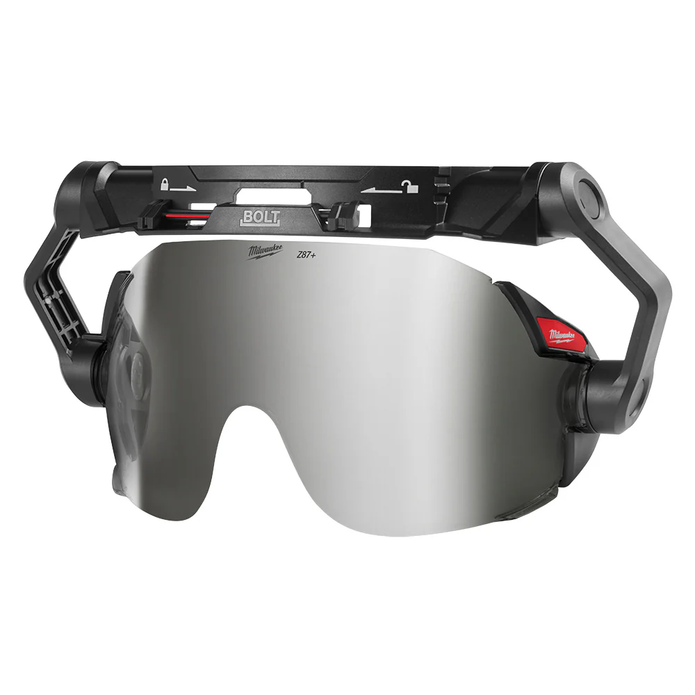 Milwaukee BOLT Mirrored Dual Coat Lens Eye Visor - Image 8