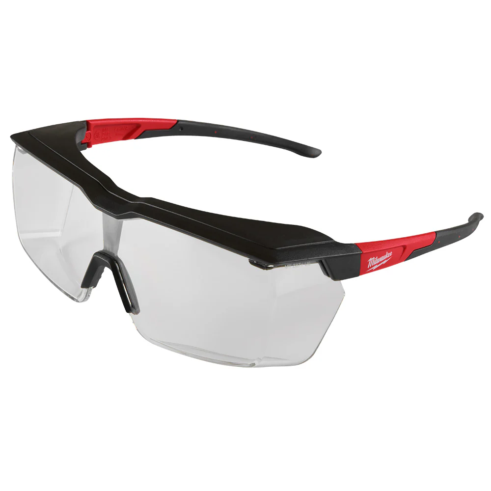 Milwaukee Over-The-Glass Dual Coat Clear Safety Glasses - Image 3