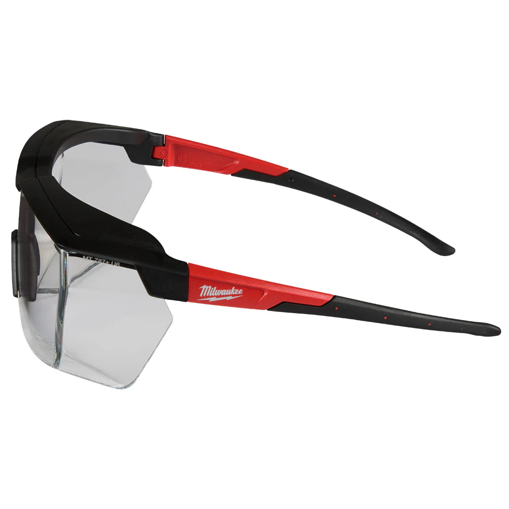 Milwaukee Over-The-Glass Dual Coat Clear Safety Glasses - Image 4