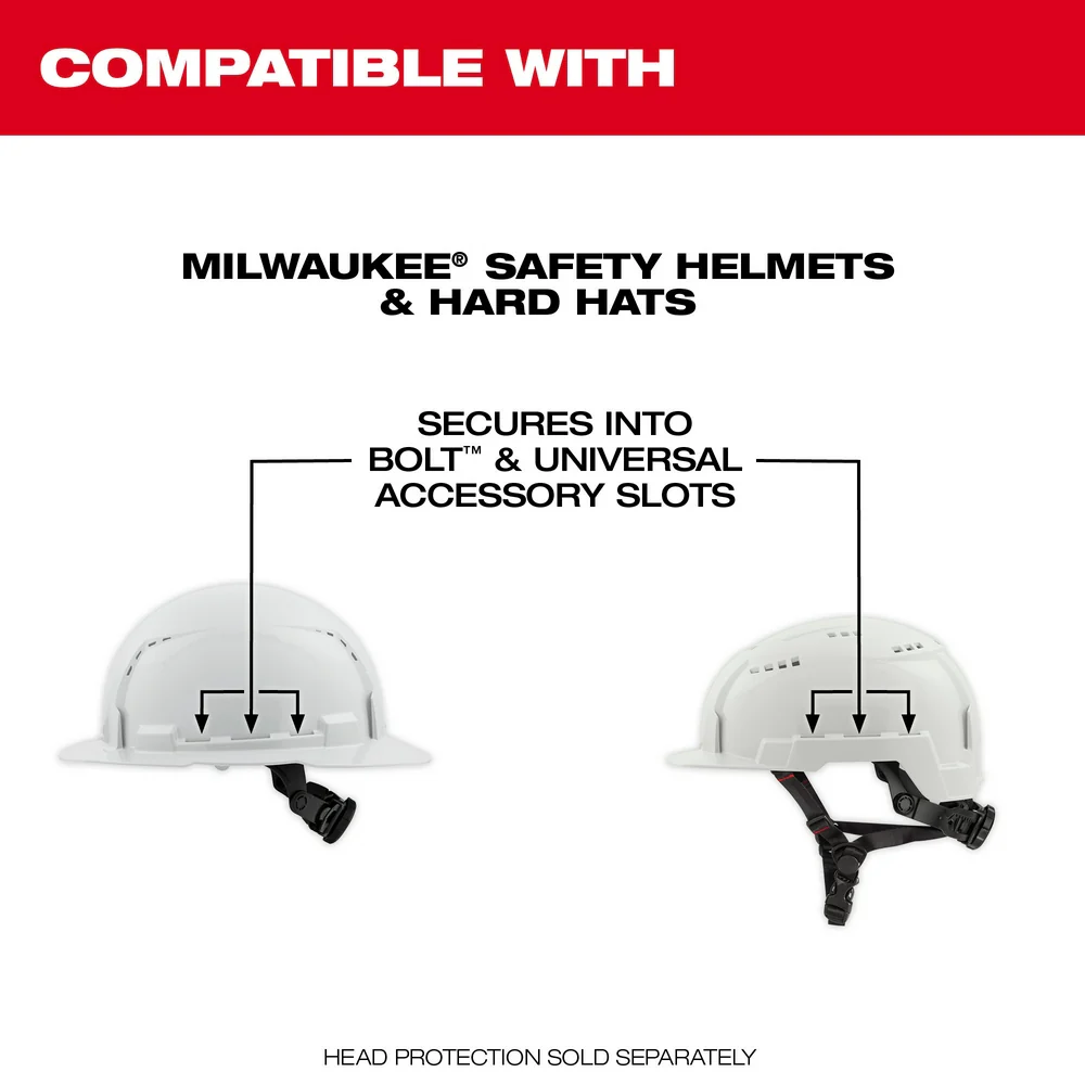 Milwaukee BOLT™ Hard Hat Earmuffs - 24dB - Image 5