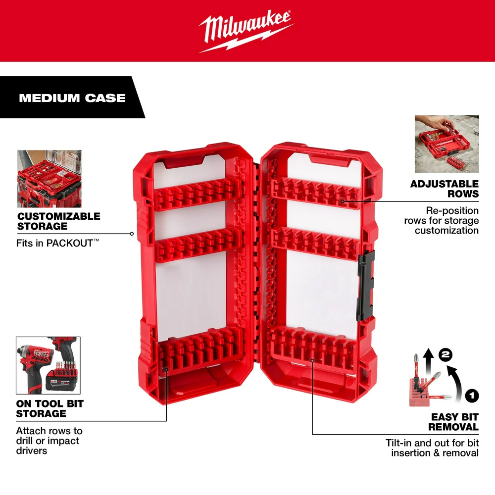Milwaukee SHOCKWAVE RED HELIX Titanium Drill Bit Set (Metric) - 19 pc. - Image 8