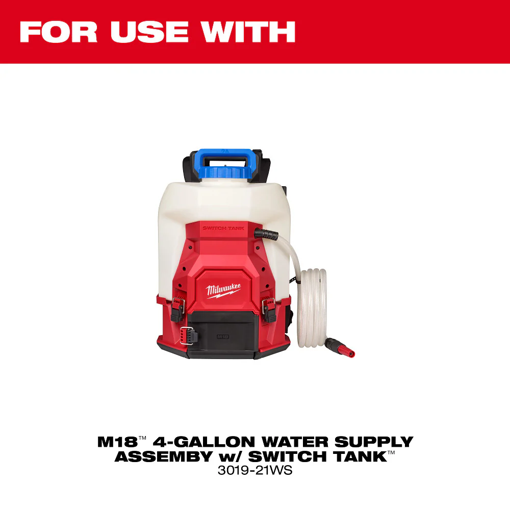 Milwaukee 4 gal. Water Supply Tank Assembly w/ SWITCH TANK - Image 2