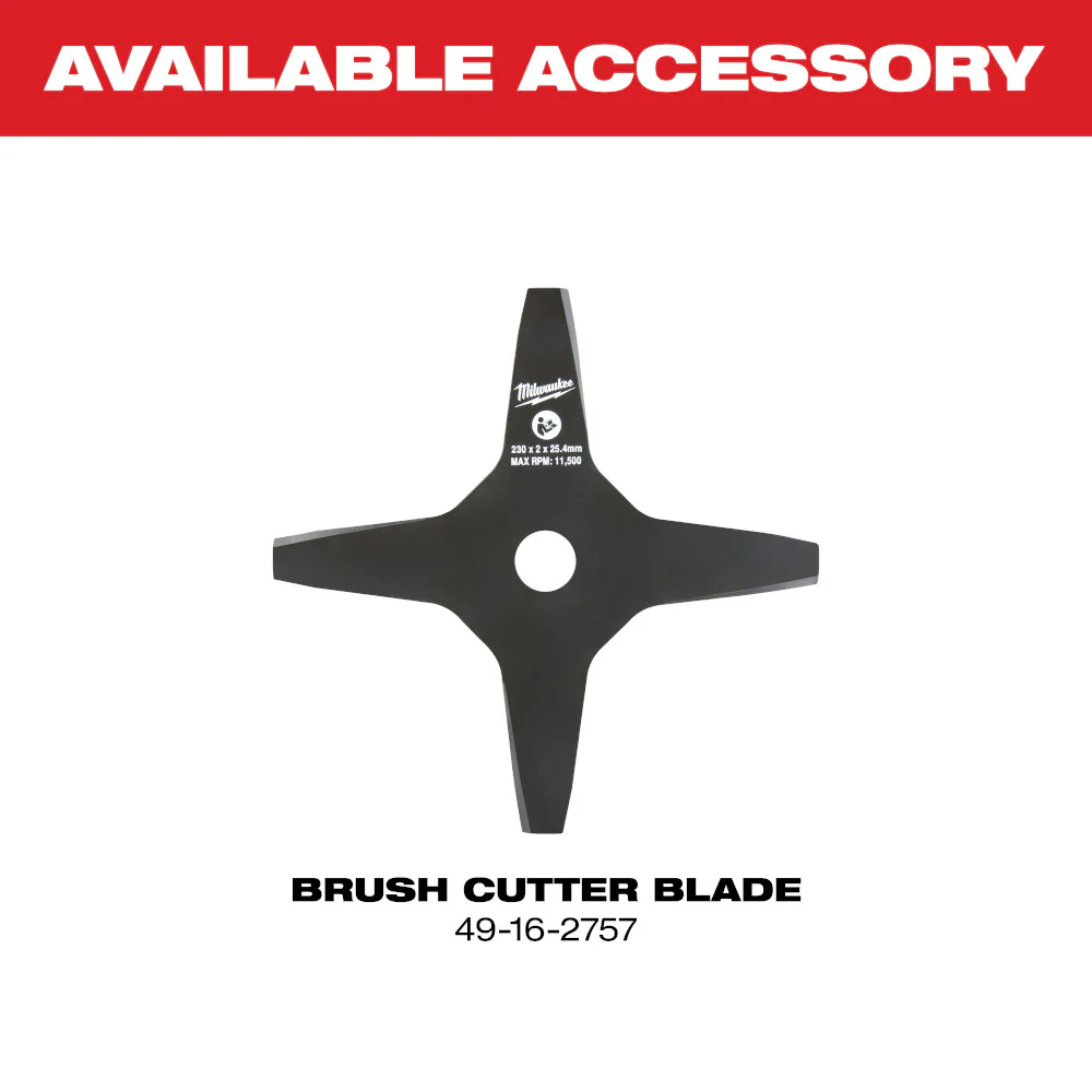 Milwaukee M18 FUEL™ QUIK-LOK™ Brush Cutter Attachment - Image 11