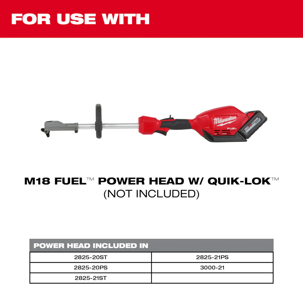 Milwaukee M18 FUEL™ QUIK-LOK™ Cultivator Attachment - Image 3