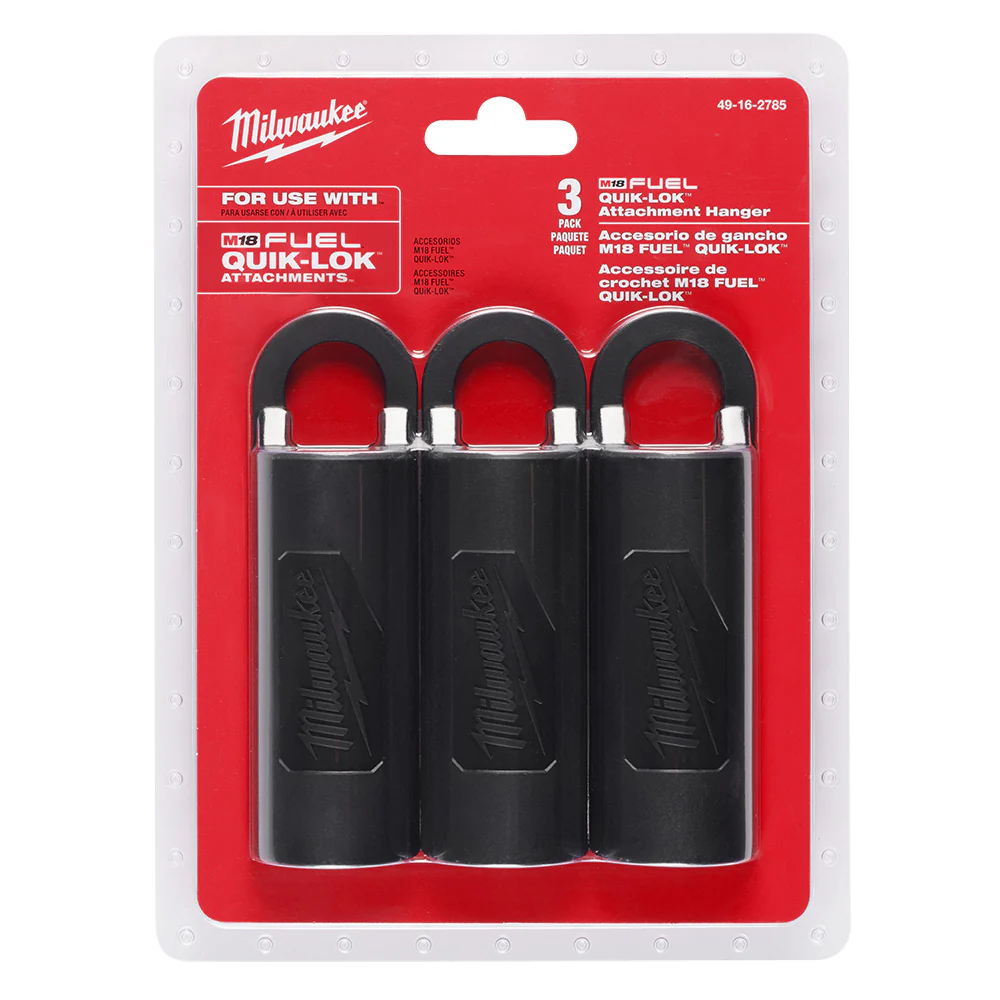 Milwaukee M18 FUEL QUIK-LOK Attachment Hanger - 3 Pack - Image 4