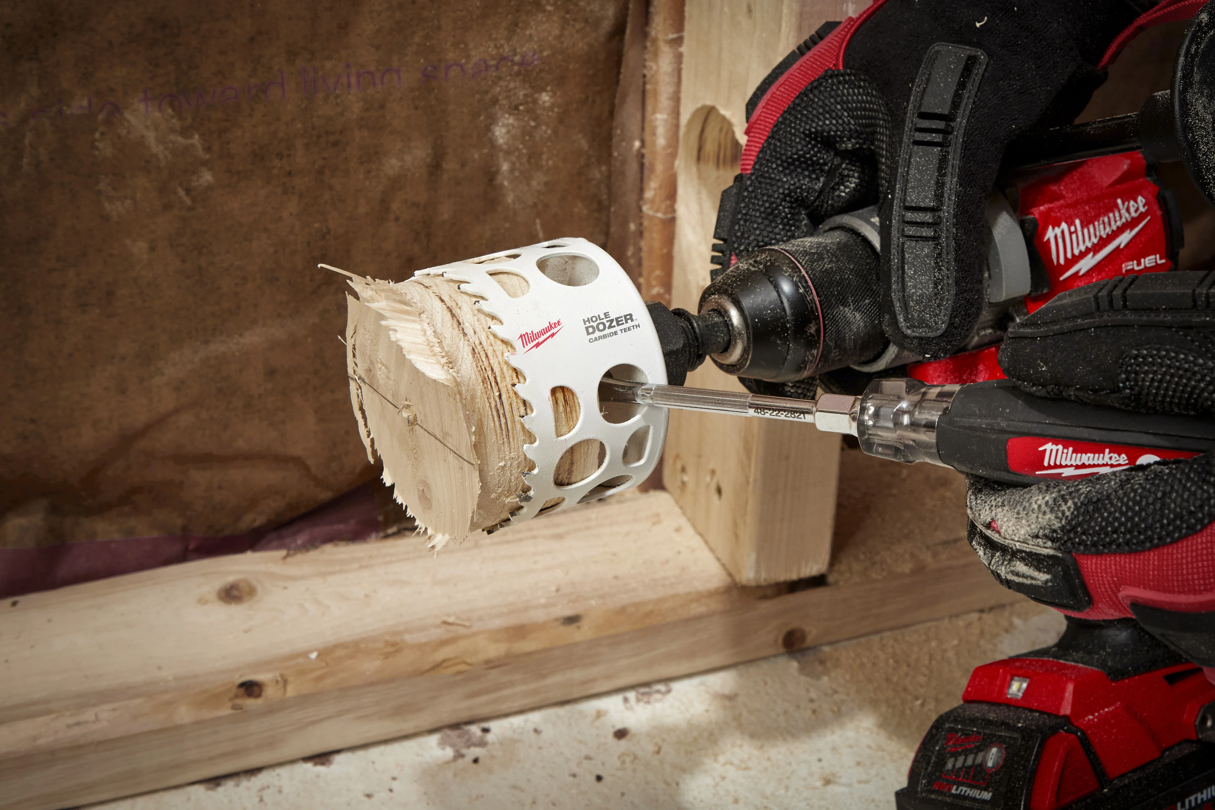 Milwaukee 9 pc. HOLE DOZER Carbide Hole Saw Kit - Image 3