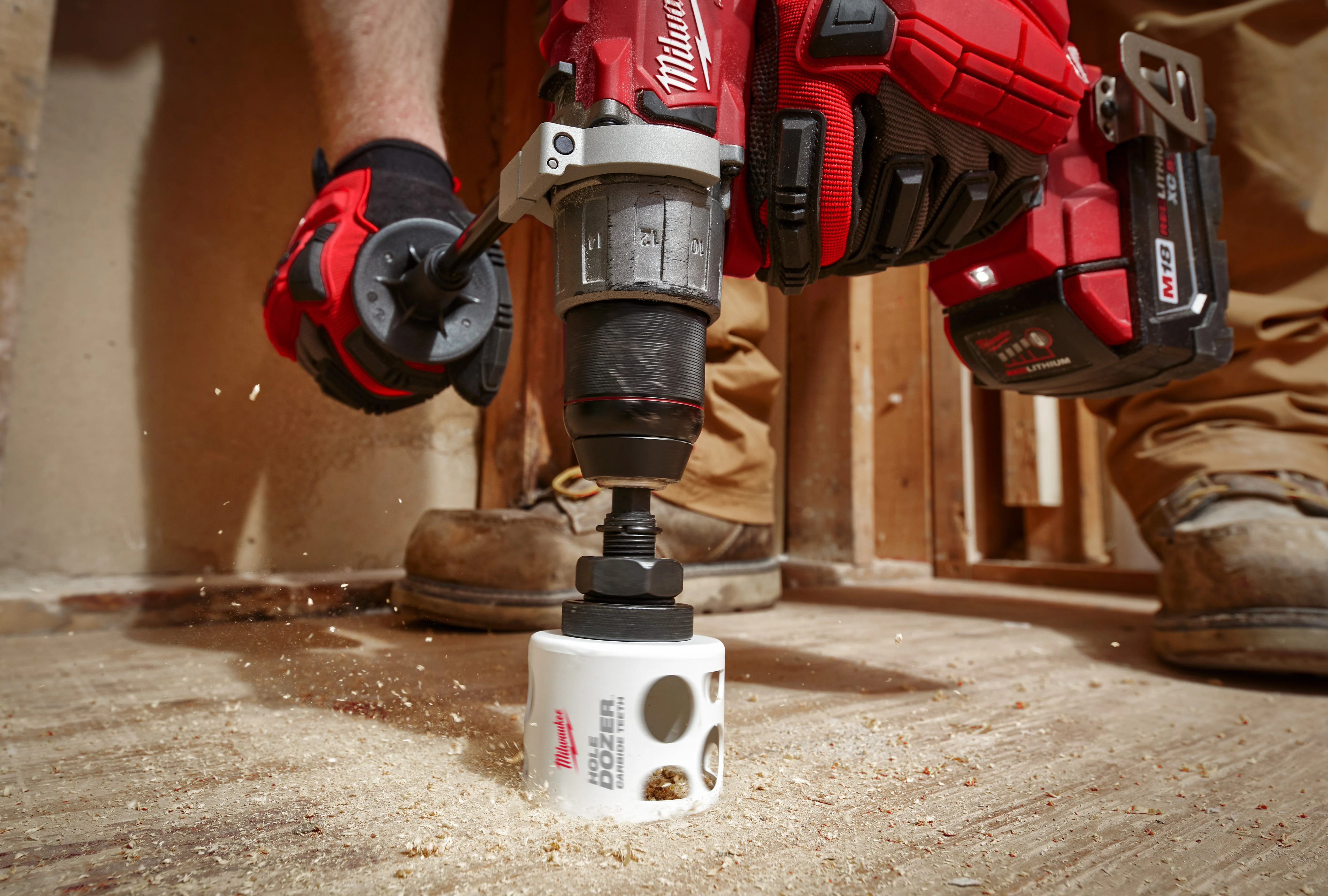 Milwaukee 9 pc. HOLE DOZER Carbide Hole Saw Kit - Image 4