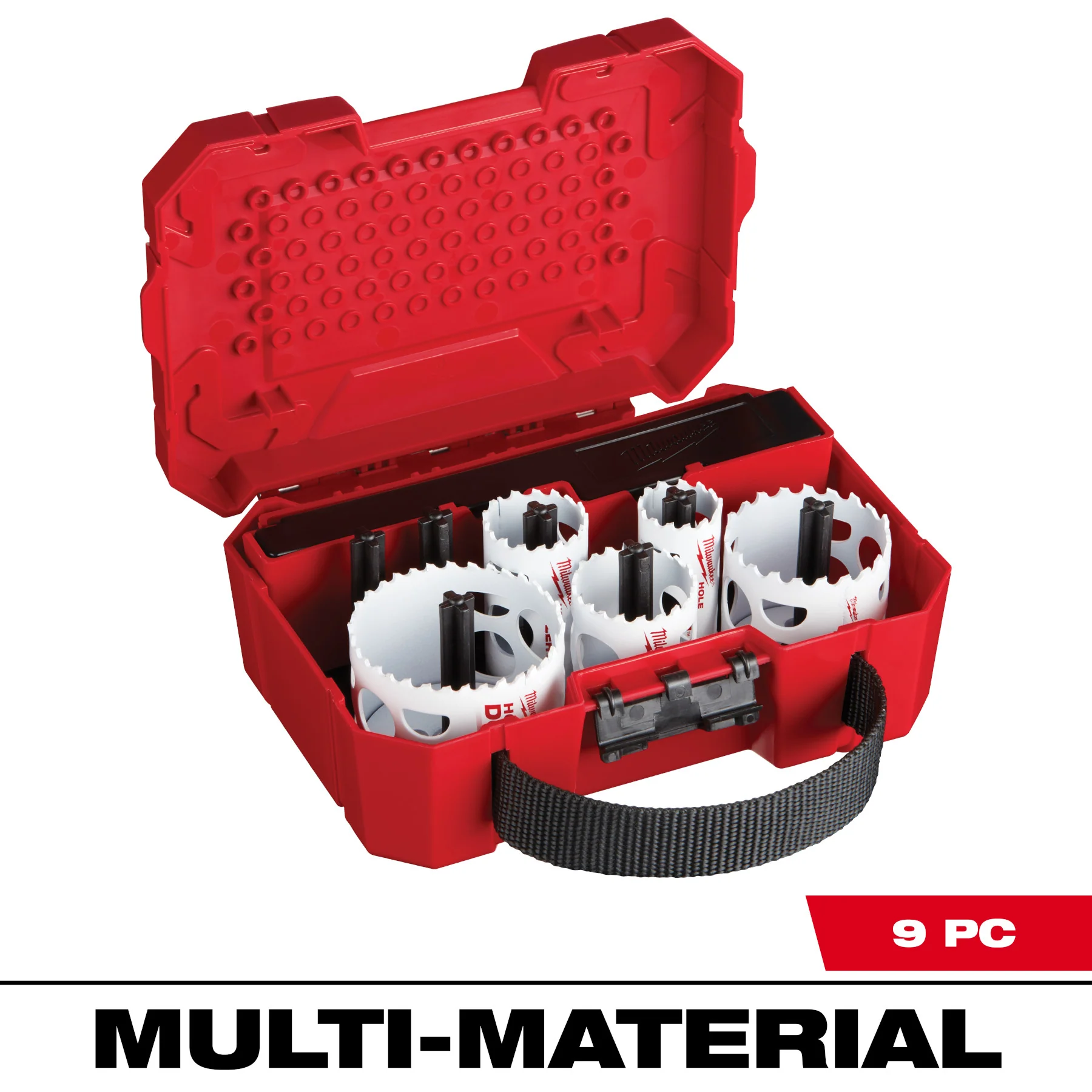 Milwaukee 9 pc. HOLE DOZER™ Large Diameter Hole Saw Kit - Image 2