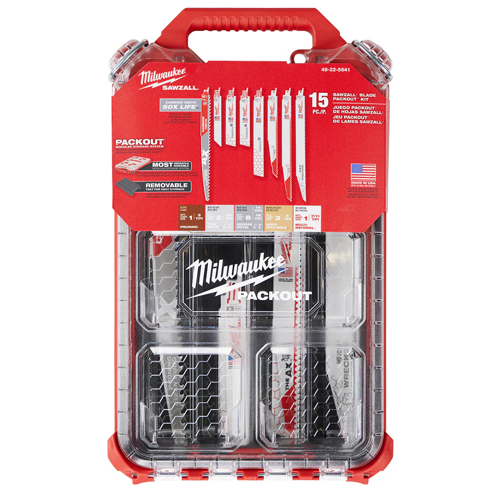 Milwaukee 15 pc. SAWZALL® Blade PackOut™ Kit - Image 11