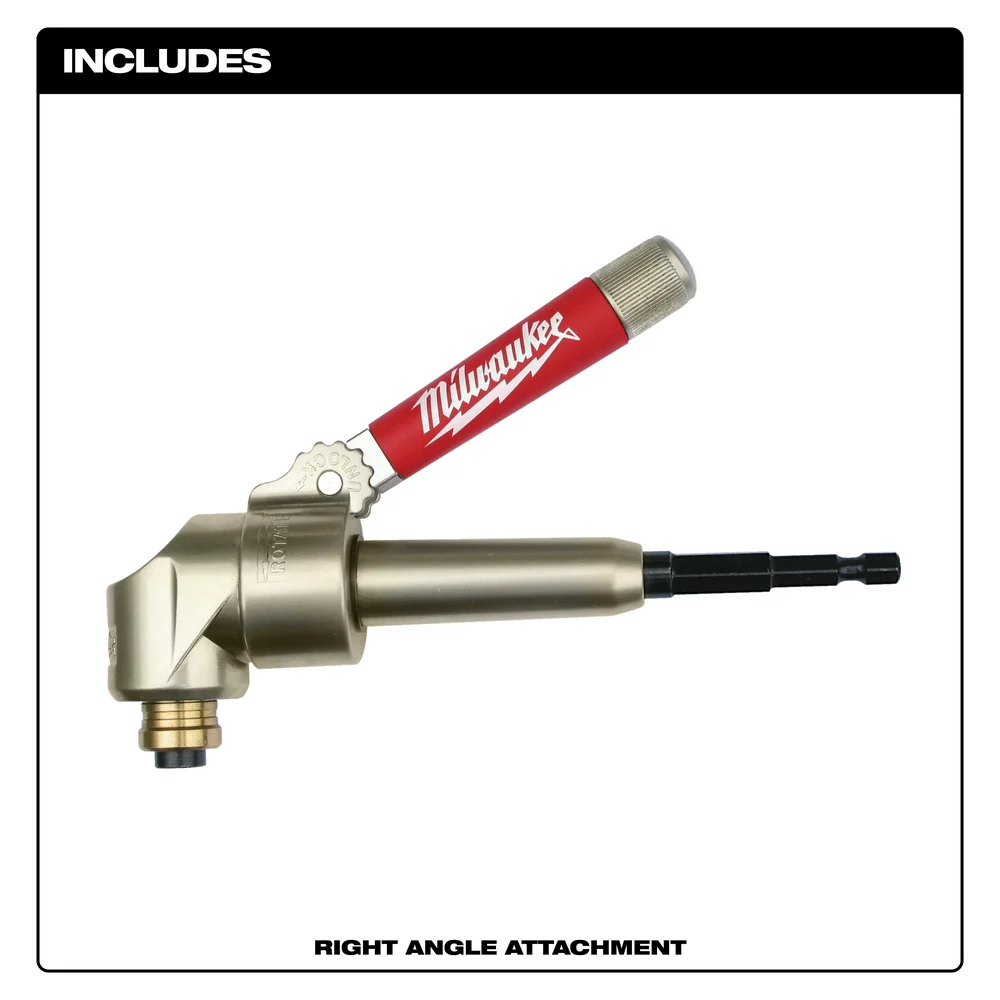 Milwaukee Right Angle Drill Attachment Kit - Image 2