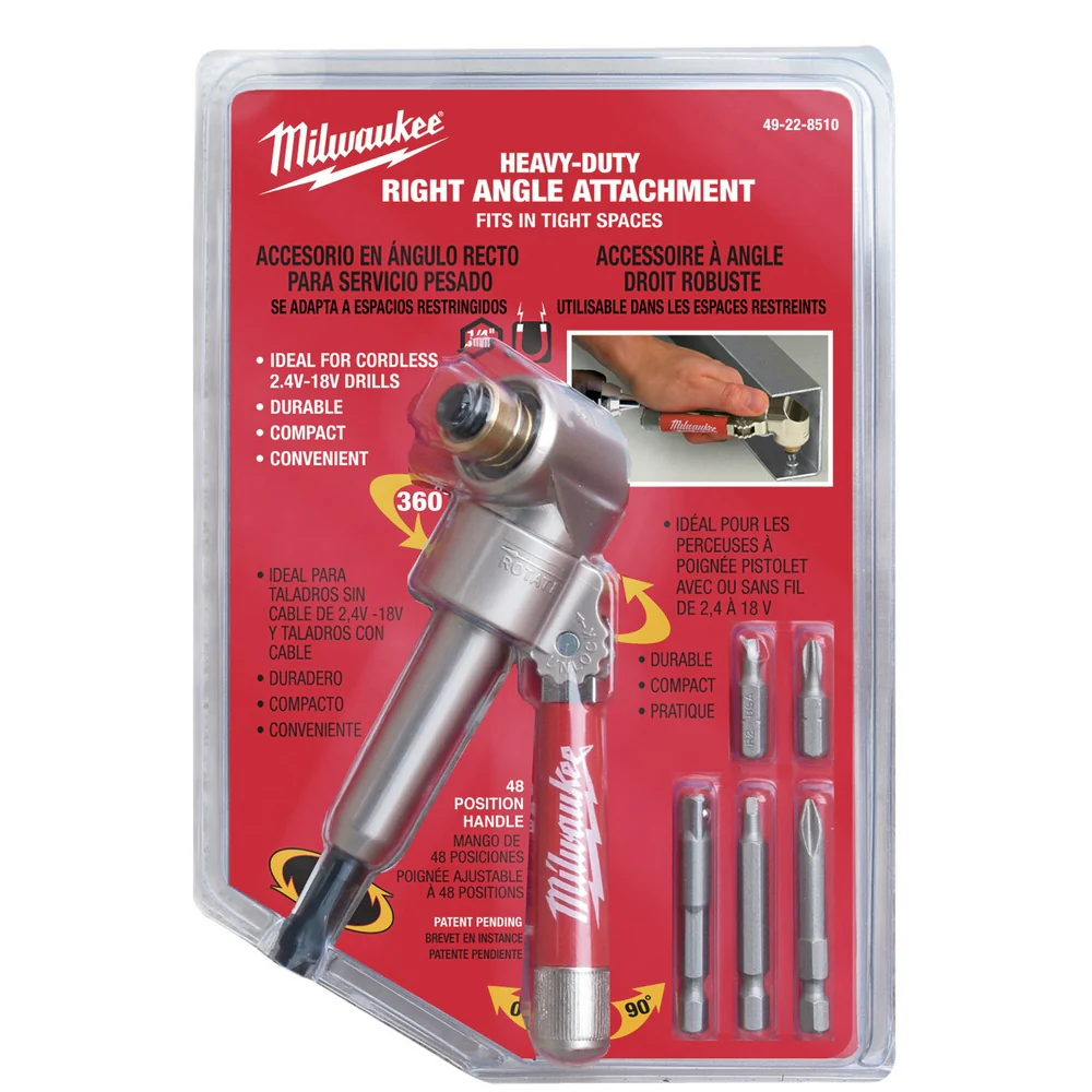 Milwaukee Right Angle Drill Attachment Kit - Image 6