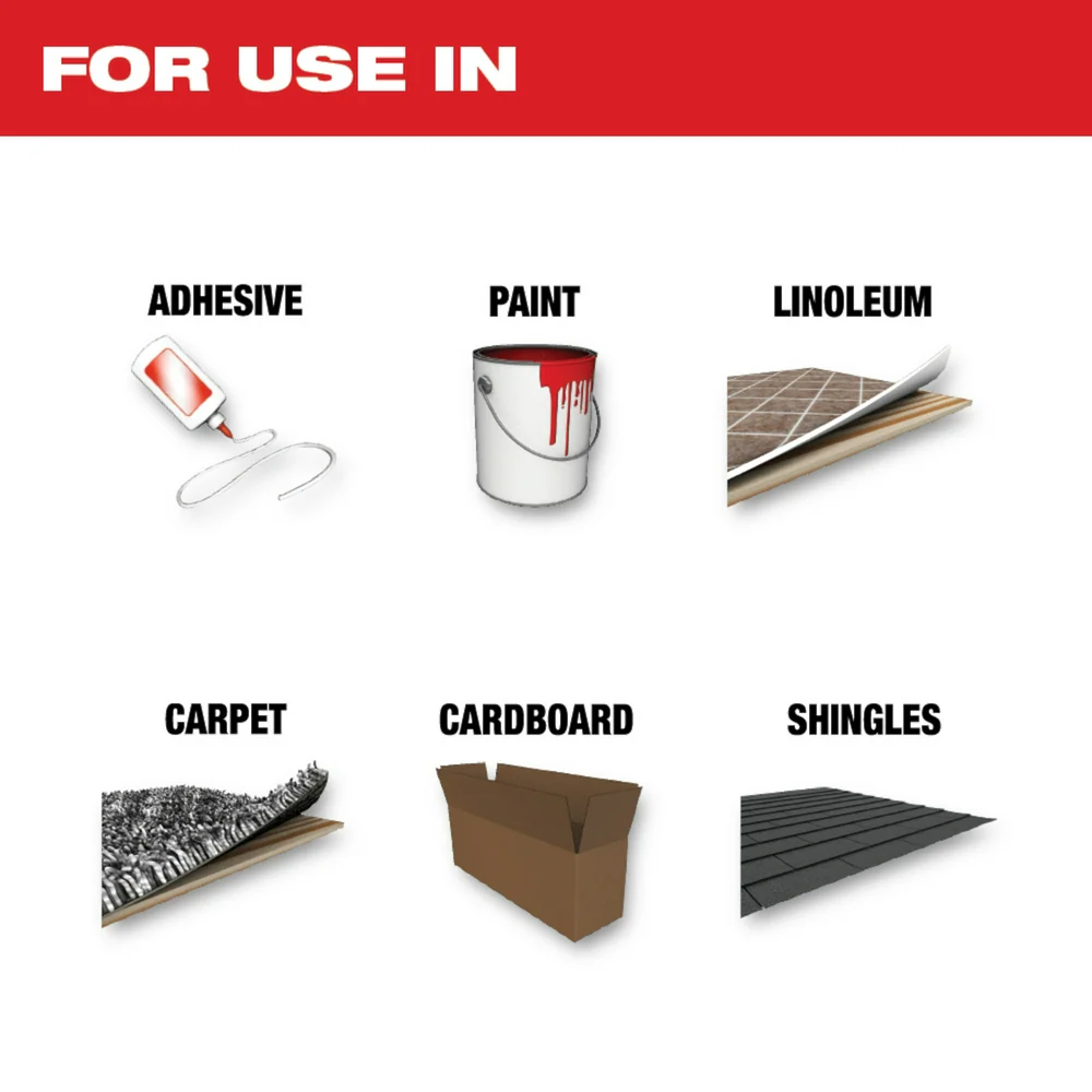 Milwaukee OPEN-LOK 3-In-1 Multi-Cutter Scraper Blade - Image 2