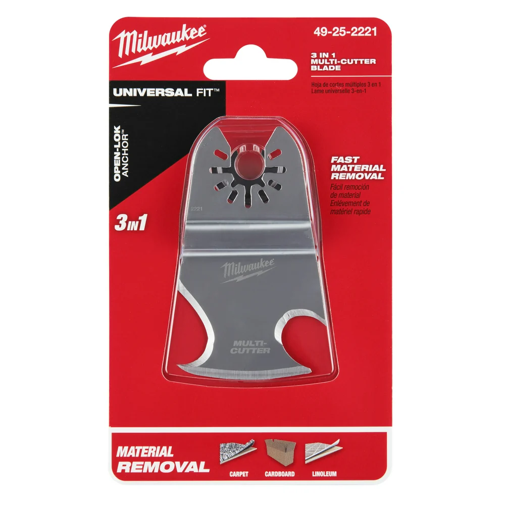 Milwaukee OPEN-LOK 3-In-1 Multi-Cutter Scraper Blade - Image 9