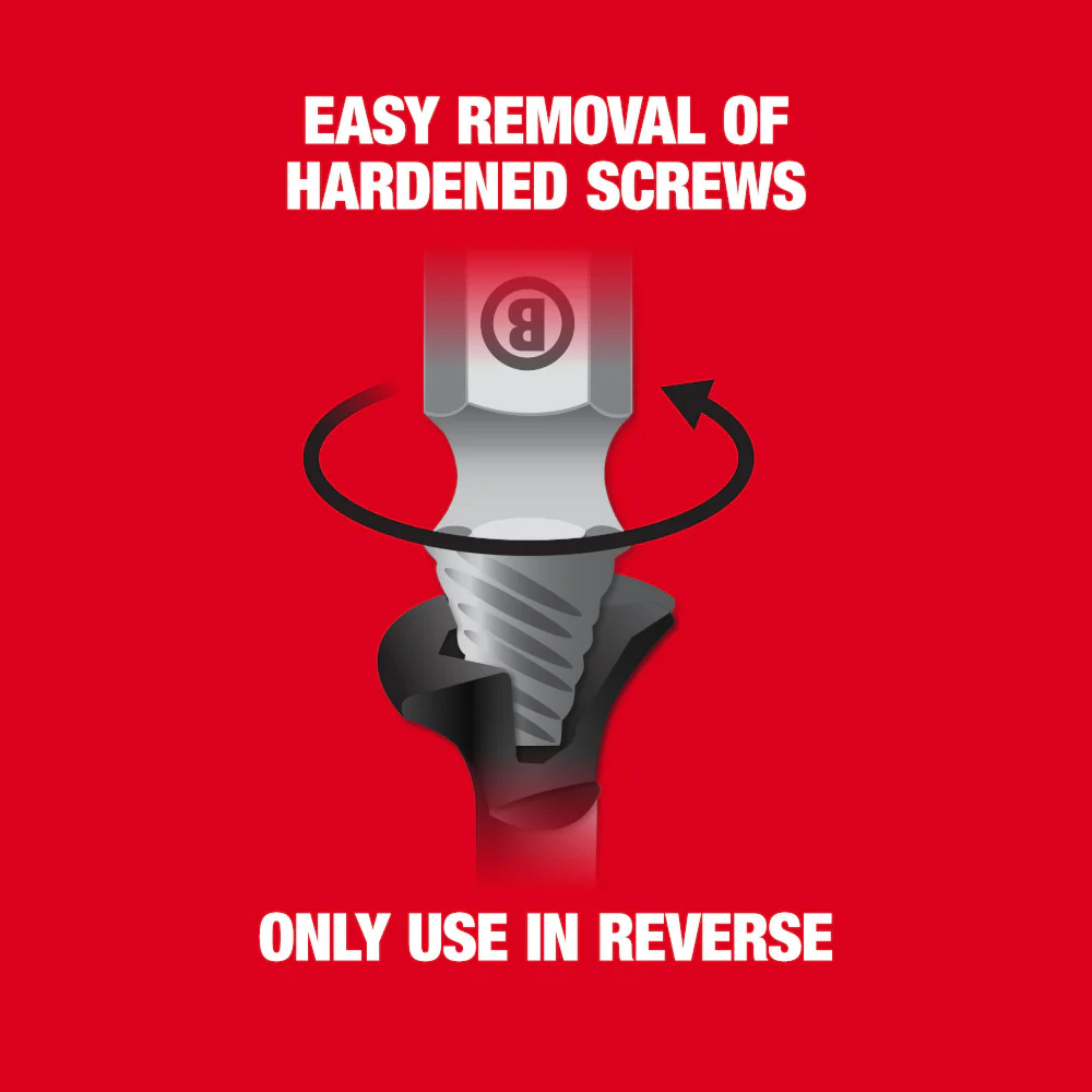 Milwaukee 4 pc. M2 Steel Screw Extractor Set - Image 4