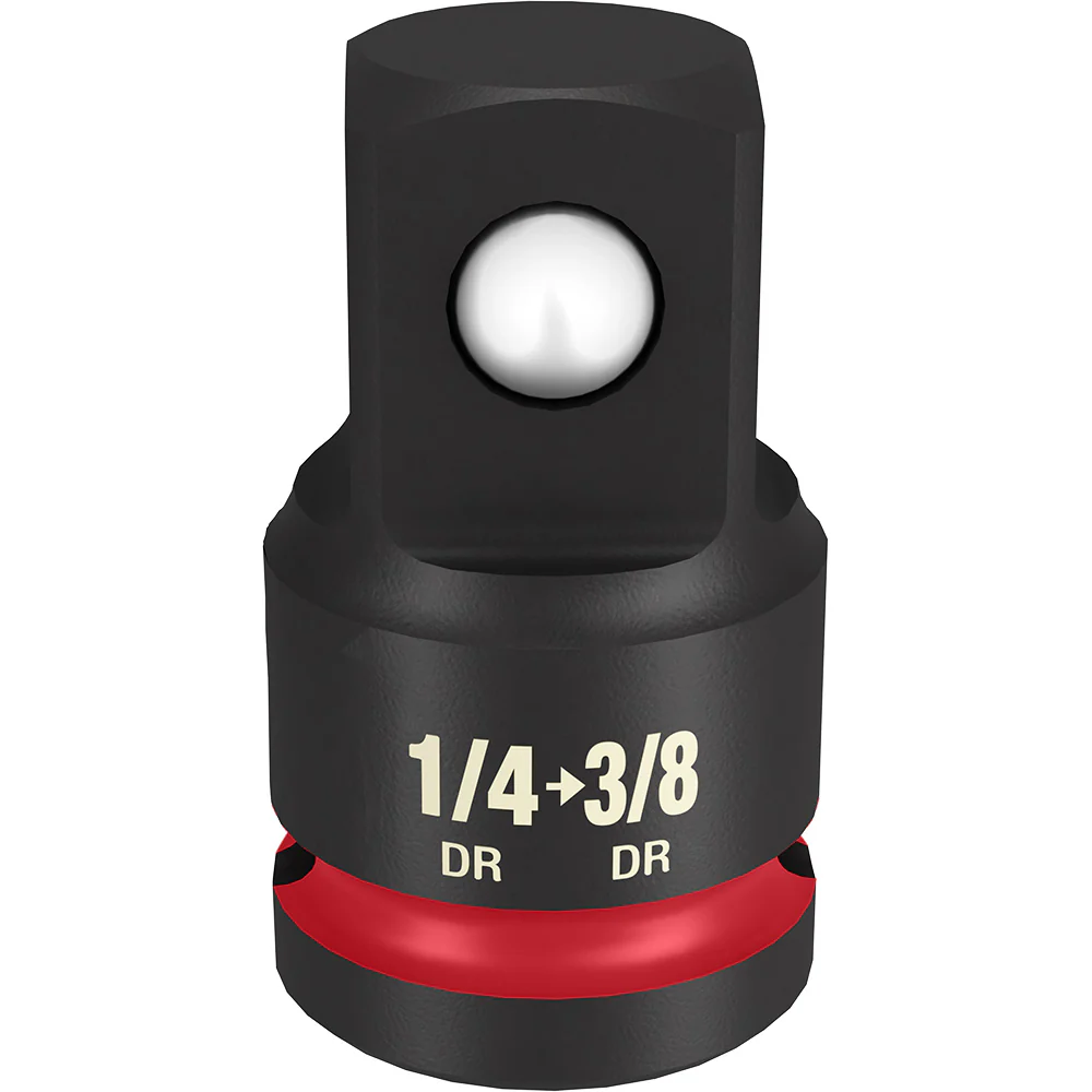 Milwaukee SHOCKWAVE Impact Duty 1/4" To 3/8" Drive Adapter