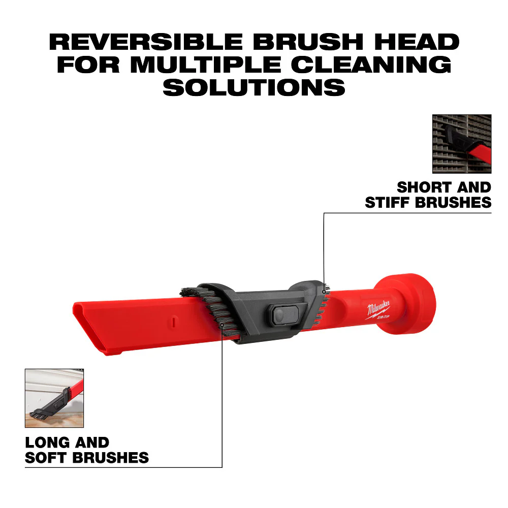 Milwaukee AIR-TIP 3-in-1 Crevice & Brush Tool - Image 3