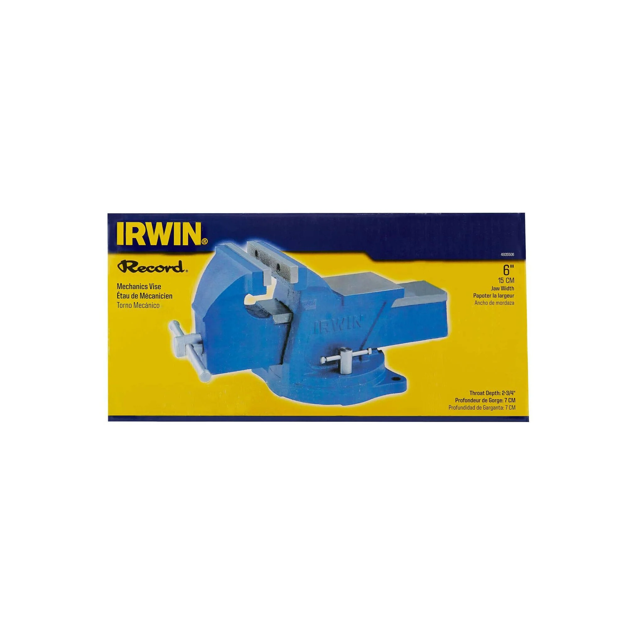 Irwin 6" Heavy-Duty Mechanic's Bench Vise - Image 10