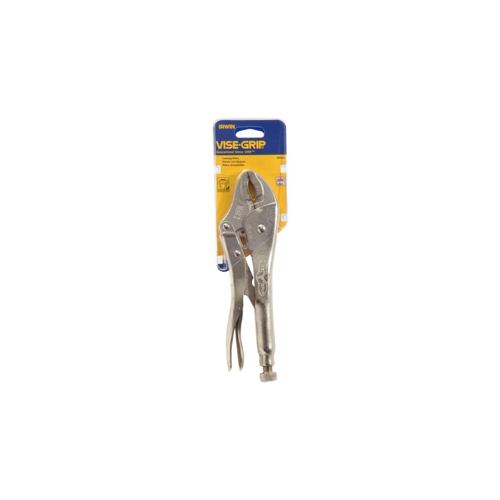 Irwin Vise-Grip 10" Curved Jaw Locking Pliers w/ Wire Cutters - Image 12