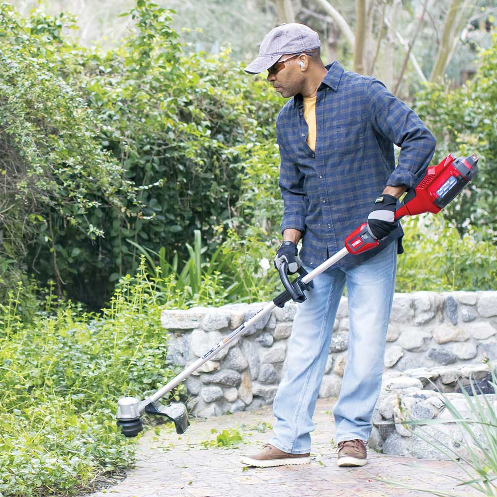 Toro 60V Max 14"/16" Cordless String Trimmer Kit w/ 2.5Ah Battery - Image 13