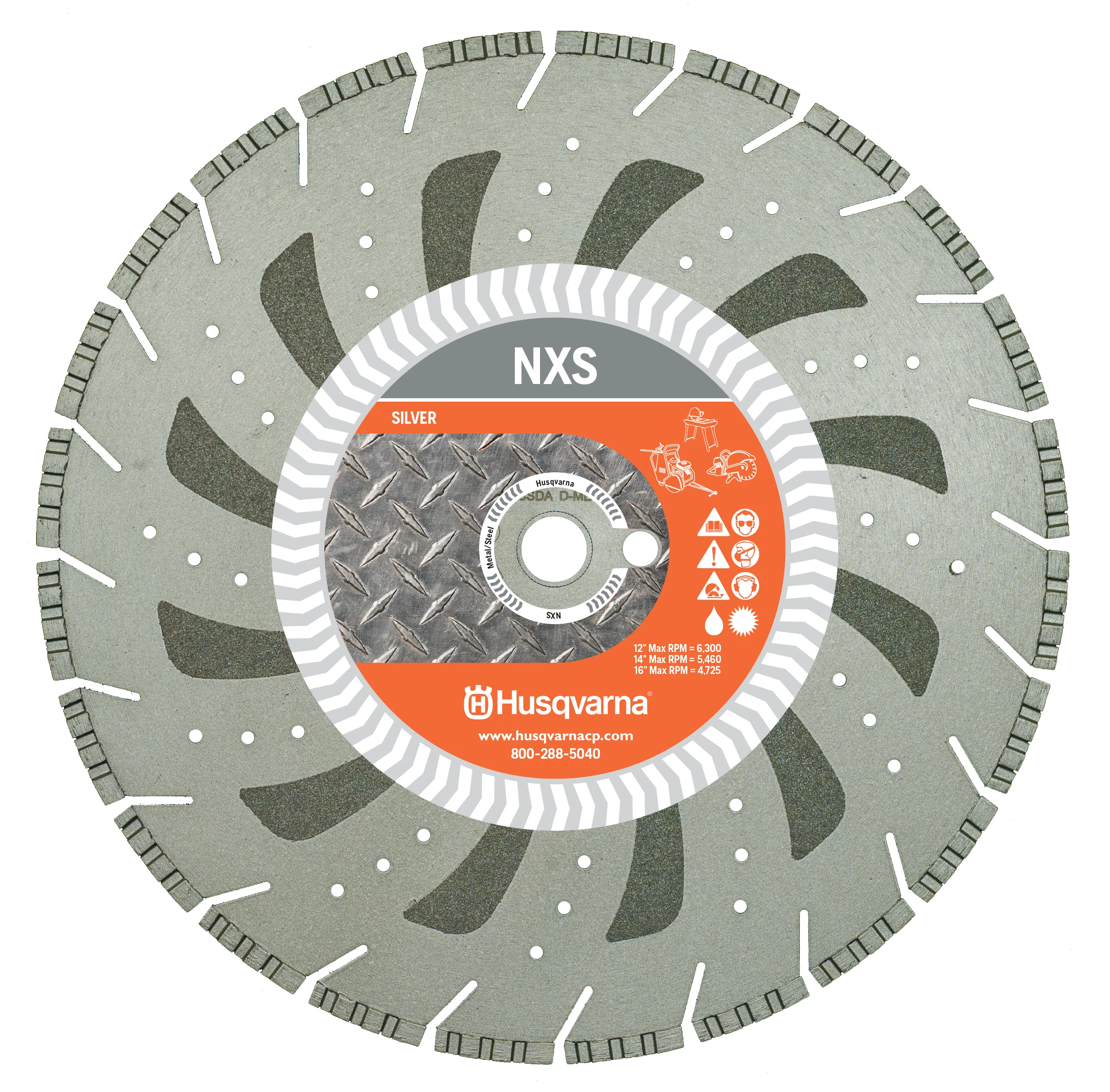 Husqvarna NXS Metal Cutting/Fire Rescue Diamond Blade - 0.125" x 14"