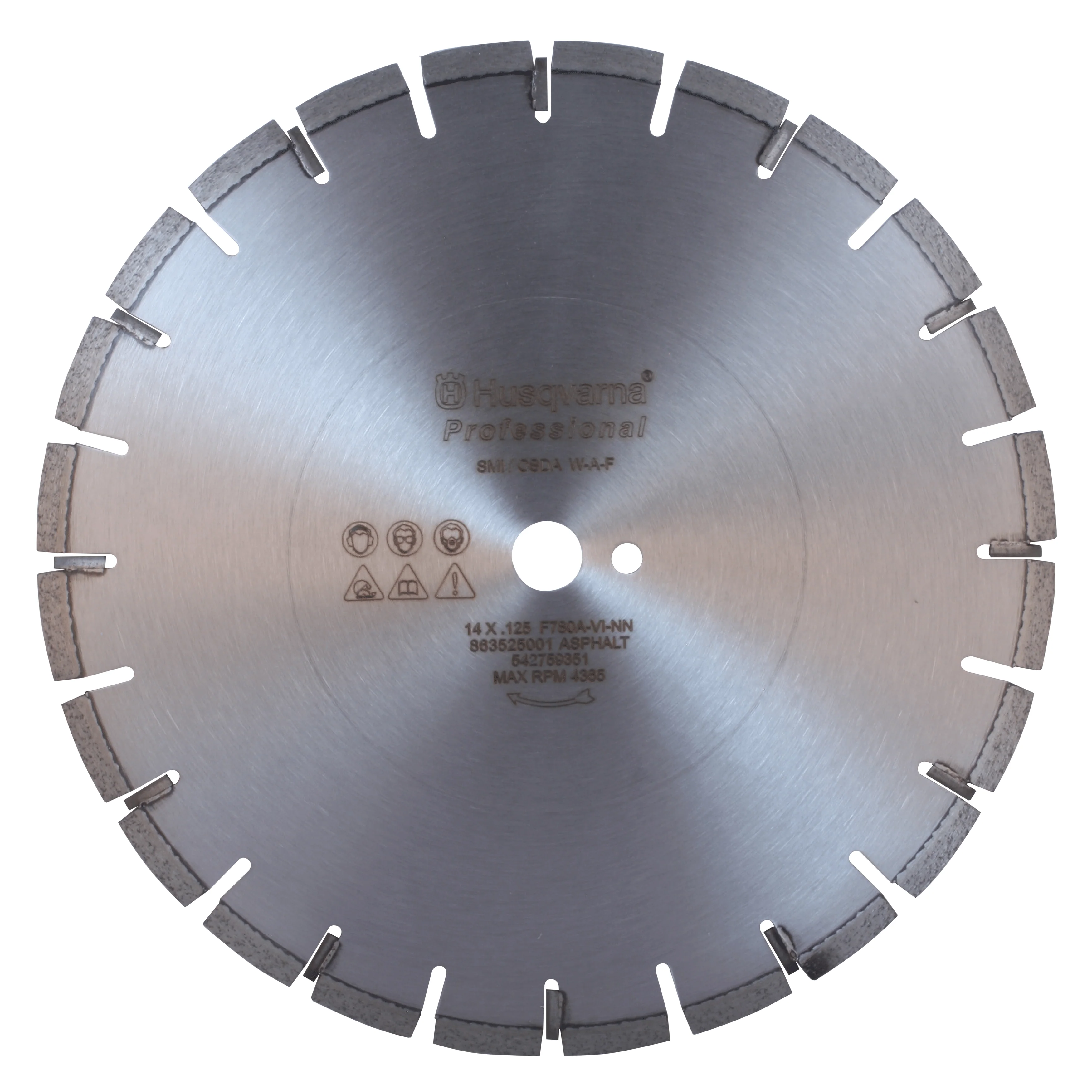 Husqvarna ProfessionalĀ® F755O Asphalt Overlay Blade - 0.187" x 26"